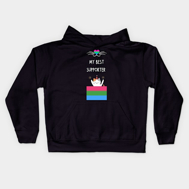 Polysexual Kids Hoodie by vaporgraphic